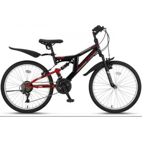 Ümit 2429 Blackmount MSV SRN V 24 Jant 21 Vites Siyah Kırmızı Erkek Dağ Bisikleti