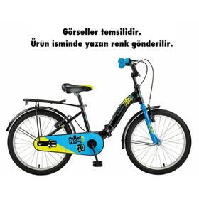 Ümit Bisiklet 2019 Picolo Katlanır Siyah Kırmızı Çocuk Bisikleti
