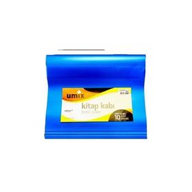 Umix 10'lu Mavi Bantlı Kitap Kabı