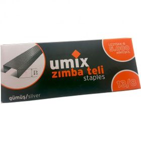 Umix 13-8 Gümüş Zımba Teli