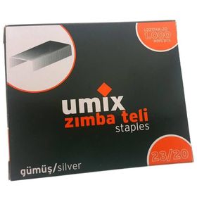 Umix 23/20 Gümüş Zımba Teli