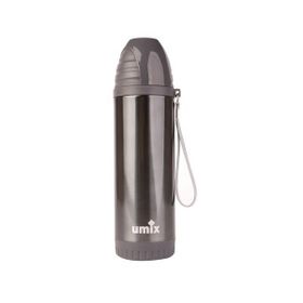 Umix 500 ml Gri Çelik İçli Matara