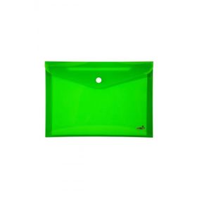 Umix A4 Neon Yeşil 12'li Paket Çıtçıtlı Zarf Dosya