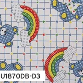 Umix Fix U1870DB-D3 200x45 cm Dekoratif Ayıcıklar Yapışkanlı Folyo