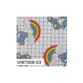 Umix Fix U1870DB-D3 200x45 cm Dekoratif Ayıcıklar Yapışkanlı Folyo