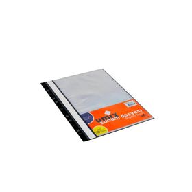 Umix Klasöre Takılabilen 20'li Siyah Sunum Dosyası