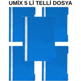 Umix Mavi 5'li Telli Dosya