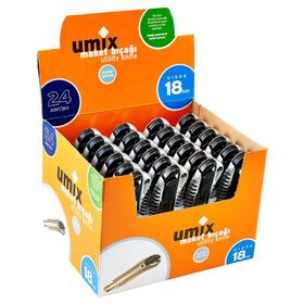 Umix Metal Gövdeli 18 mm Maket Bıçağı