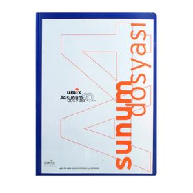 Umix Standart 60'lı Lacivert Sunum Dosyası