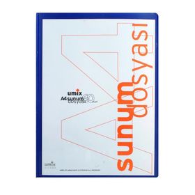 Umix Standart 60'lı Lacivert Sunum Dosyası