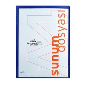 Umix Standart 60'lı Lacivert Sunum Dosyası