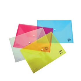 Umix U1120 Çıtçıtlı Şeffaf Zarf Dosya