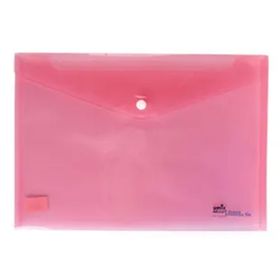 Umix U1120P-PE Şeffaf Pembe A4 Zarf Dosya