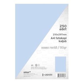 Umur 80 gr Renkli Ocean 120 A4 Fotokopi Kağıdı