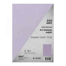 Umur A4 80 gr 185 Lavender Renkli Fotokopi Kağıdı