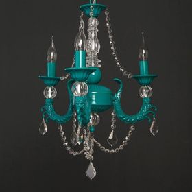 Umur Aydınlatma Eleganza 3'lü Turkuaz Avize