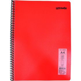 Umur Mynote Flex Neo A4 40 Yaprak Çizgili Kırmızı Defter