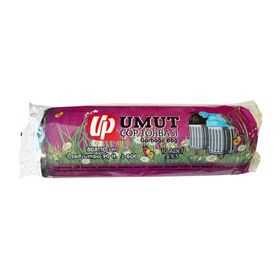 Umut 2 Kat Siyah 600 gr 80x110 cm 10 Adetlik Jumbo Çöp Torbası (10 adet)