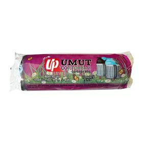 Umut 2 Kat Siyah 600 gr 80x110 cm 10 Adetlik Jumbo Çöp Torbası (10 adet)