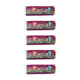 Umut 2 Kat Siyah 600 gr 80x110 cm 10 Adetlik Jumbo Çöp Torbası (10 adet)