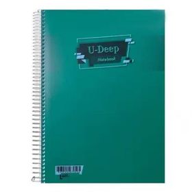Umut U-DEEP A4 Pp Kapak 96 Yaprak Kareli Spiralli Defter