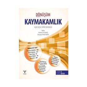 Umuttepe Yayınları Kaymakamlık Dönüşüm Açık Uçlu Soru Bankası