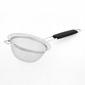 UN D6D 14 cm Metal Tek Kulplu Süzgeç
