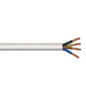 Ünal H05vv-F 4x1 mm Beyaz Ttr Kablo