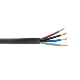 Ünal H07VV-F 4x6 mm² Siyah TTR Kablo