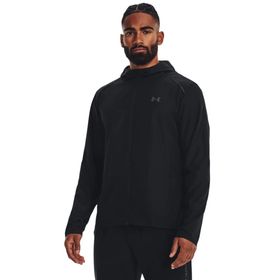 Under Armour 001 1376795 Ua Storm Run Siyah Kapüşonlu Erkek Mont