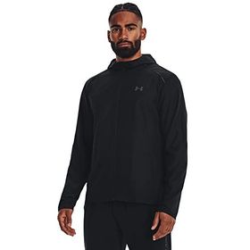 Under Armour 001 1376795 Ua Storm Run Siyah Kapüşonlu Erkek Mont