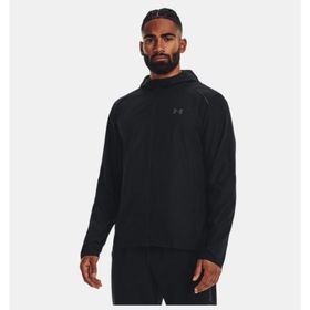 Under Armour 001 1376795 Ua Storm Run Siyah Kapüşonlu Erkek Mont