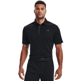 Under Armour 001 Siyah Tech Polo Erkek T-shirt
