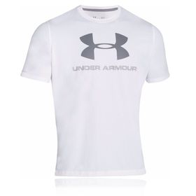 Under Armour 1257615-100 Beyaz Sporstyle Erkek T-Shirt