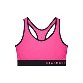 Under Armour 1307196-695 Pembe Kadın Armour Mid Keyhole Sütyen