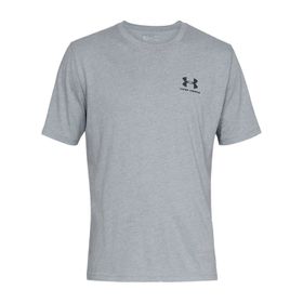 Under Armour 1326799-036 Gri Kısa Kollu Erkek Tişört