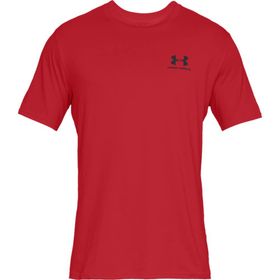 Under Armour 1326799 Sporstyle Left Chest Kırmızı Erkek T-Shirt