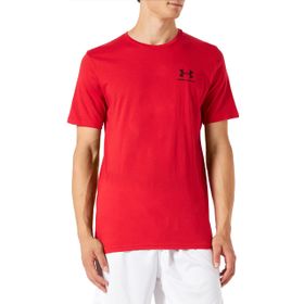 Under Armour 1326799 Sporstyle Left Chest Kırmızı Erkek T-Shirt