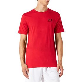 Under Armour 1326799 Sporstyle Left Chest Kırmızı Erkek T-Shirt