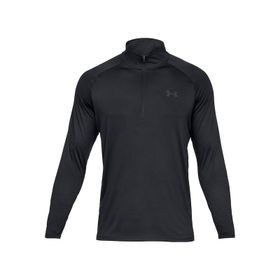 Under Armour 1328495-001 UA TECH 2.0 1/2 ZİP Siyah Erkek Sweatshirt