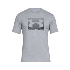 Under Armour 1329581-035 Gri Kısa Kollu Erkek Tişört