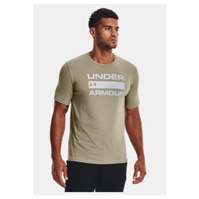 Under Armour 1329582-037 Haki Erkek T-shirt
