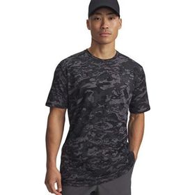 Under Armour 1357727-026 Gri Ua Abc Camo Ss Erkek Günlük Tişört