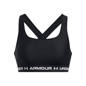 Under Armour 1361034-006 Crossback Mid Bra Siyah Kadın Sporcu Sütyeni