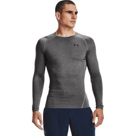 Under Armour 1361524-090 Heatgear Armour Gri Uzun Kollu Erkek T-shirt