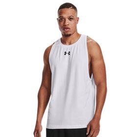 Under Armour 1361901 Ua Baseline Beyaz Cotton Tank T-shirt