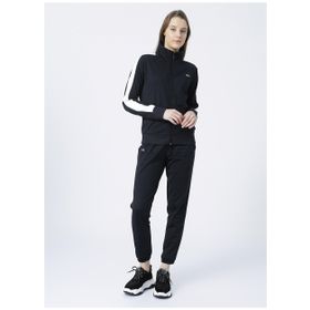 Under Armour 1365147-Tricot Tracksuit Siyah Beyaz Kadın Eşofman Takımı