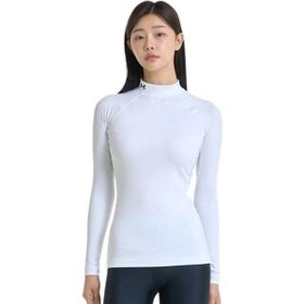 Under Armour 1368702-100 CG Authentics Mockneck Beyaz Antrenman Kadın T-Shirt