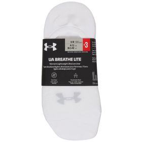 Under Armour 1370075-100 Breathe Lite Ultra Low 3 P Beyaz Kadın Çorap