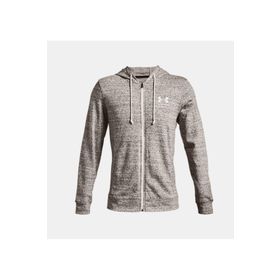 Under Armour 1370409 UA Rival Terry LC FZ Siyah Erkek Kapüşonlu Zip Ceket
